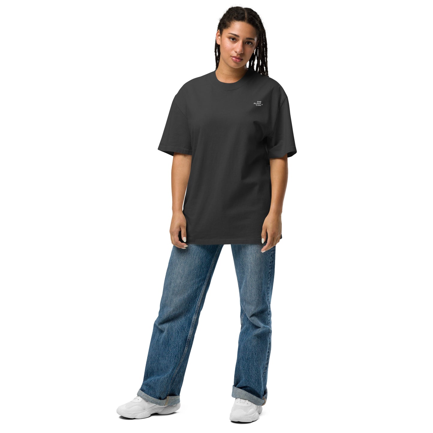 THE ALPHA COM ® ADN Oversized faded t-shirt - THE ALPHA