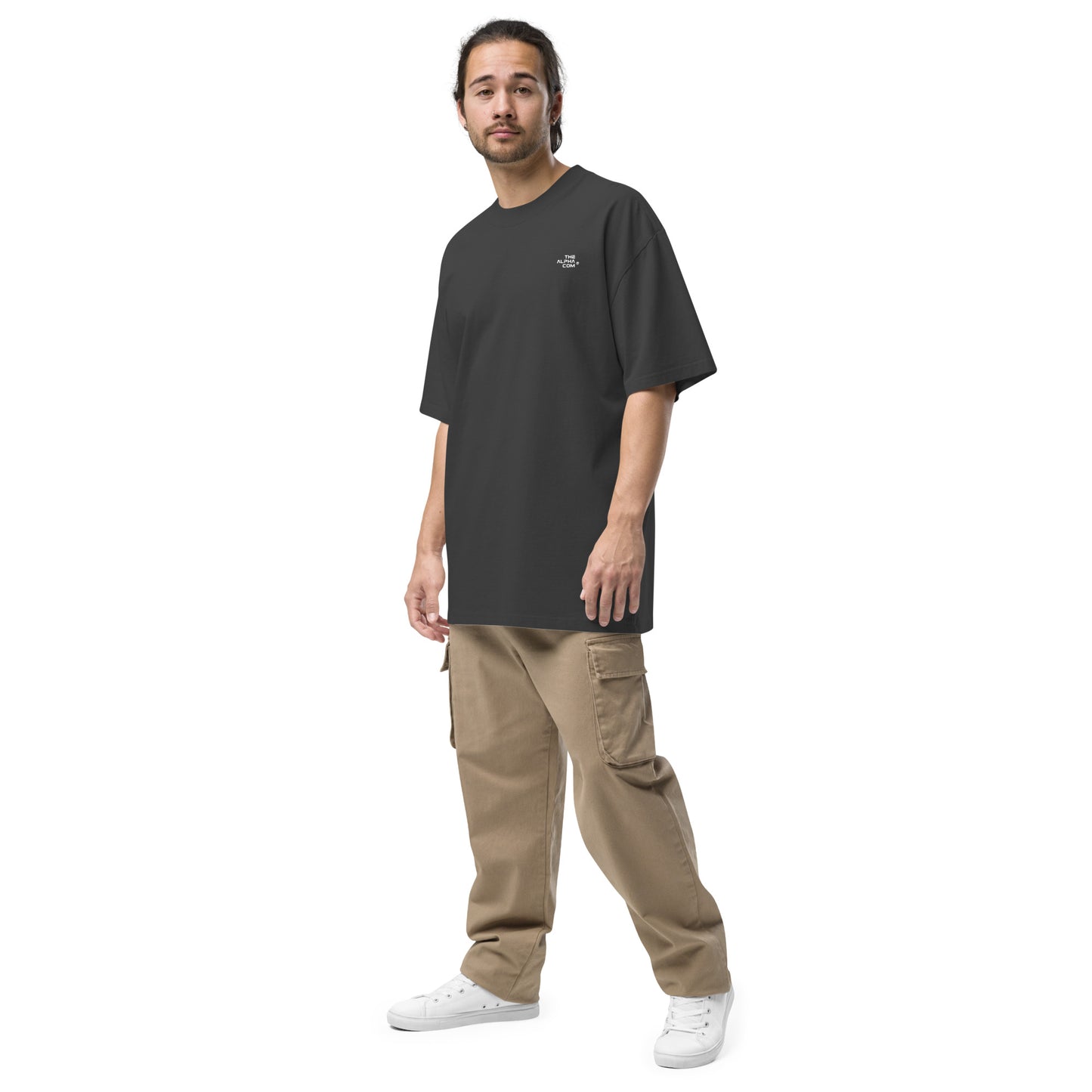 THE ALPHA COM ® ADN Oversized faded t-shirt - THE ALPHA