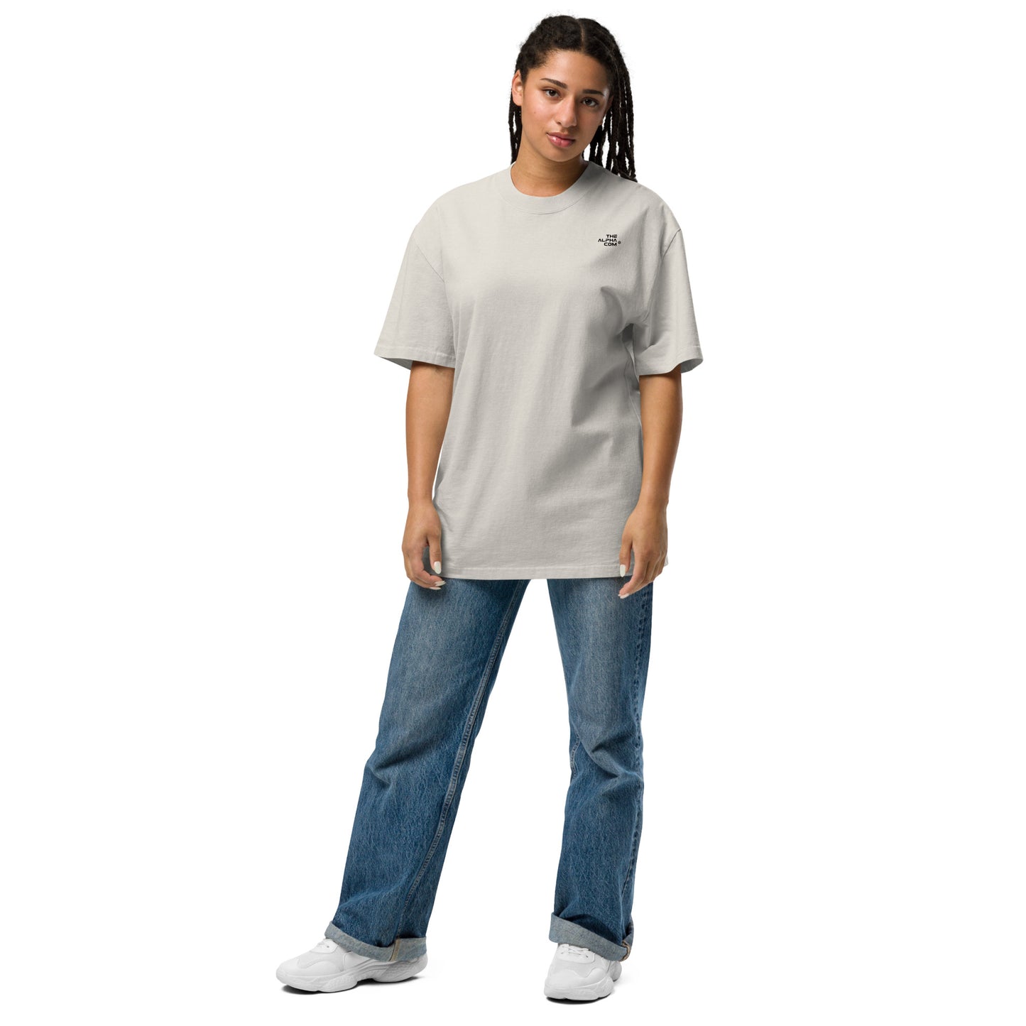 THE ALPHA COM ® TYM Oversized faded t-shirt - THE ALPHA