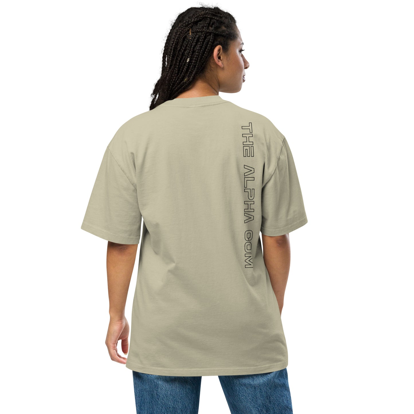 THE ALPHA COM ® JWJ Oversized faded t-shirt - THE ALPHA