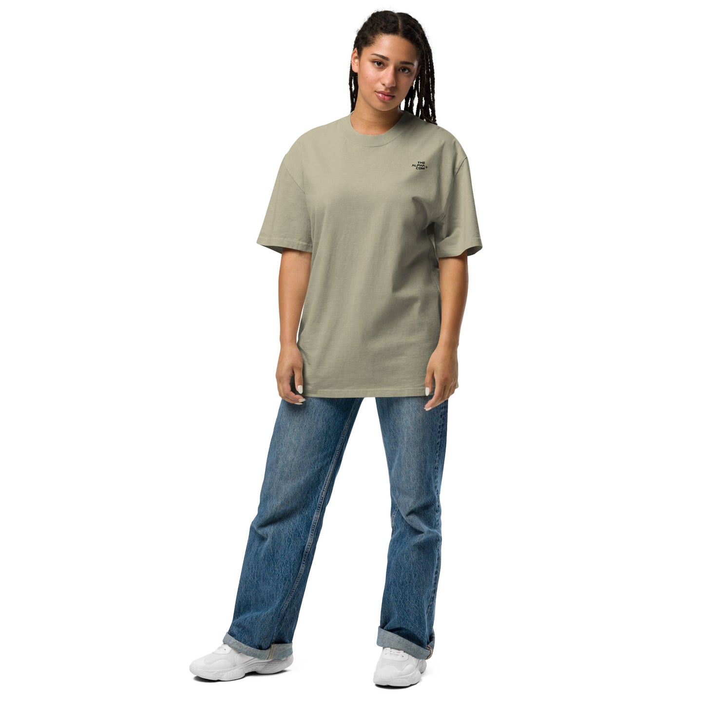 THE ALPHA COM ® JWJ Oversized faded t-shirt - THE ALPHA