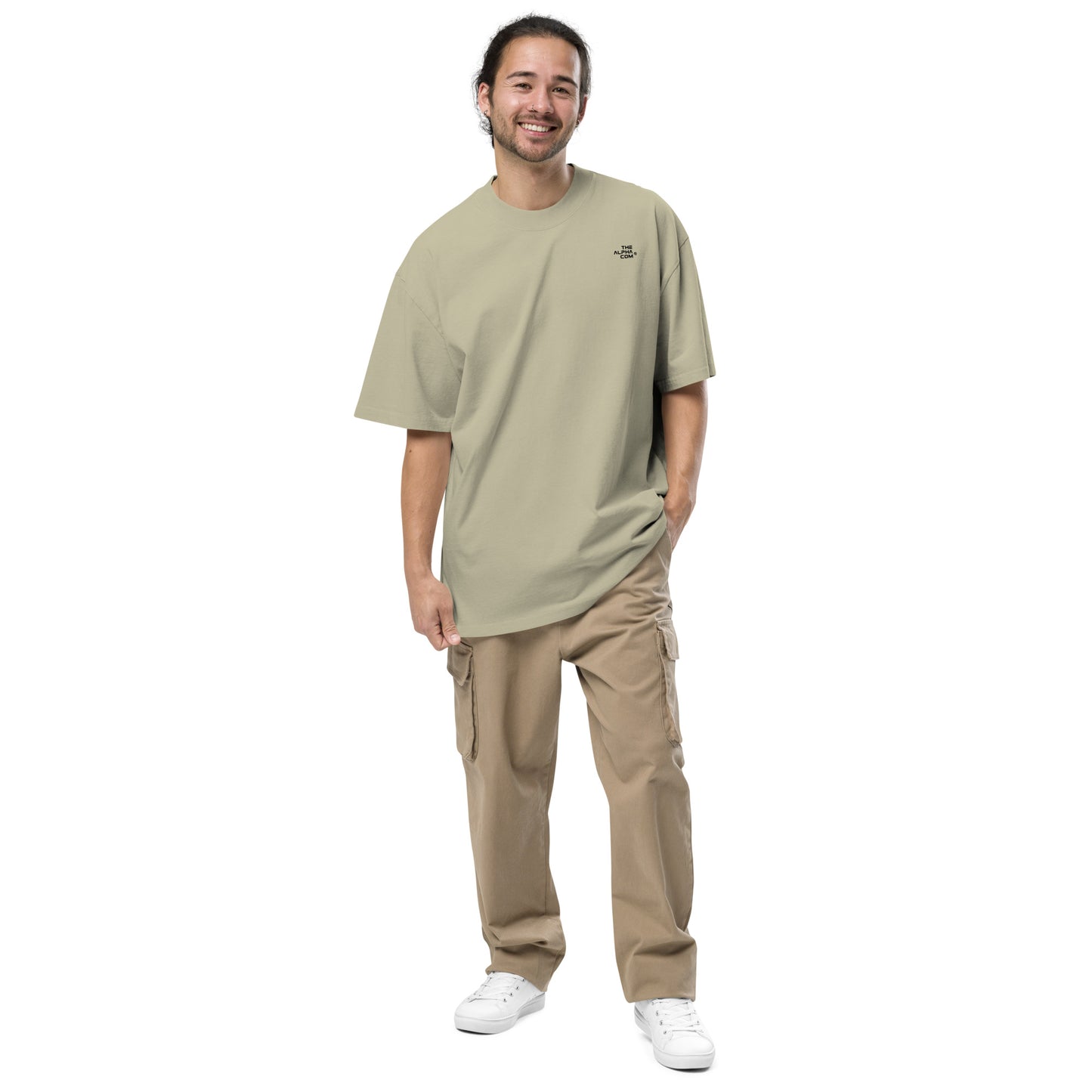 THE ALPHA COM ® JWJ Oversized faded t-shirt - THE ALPHA