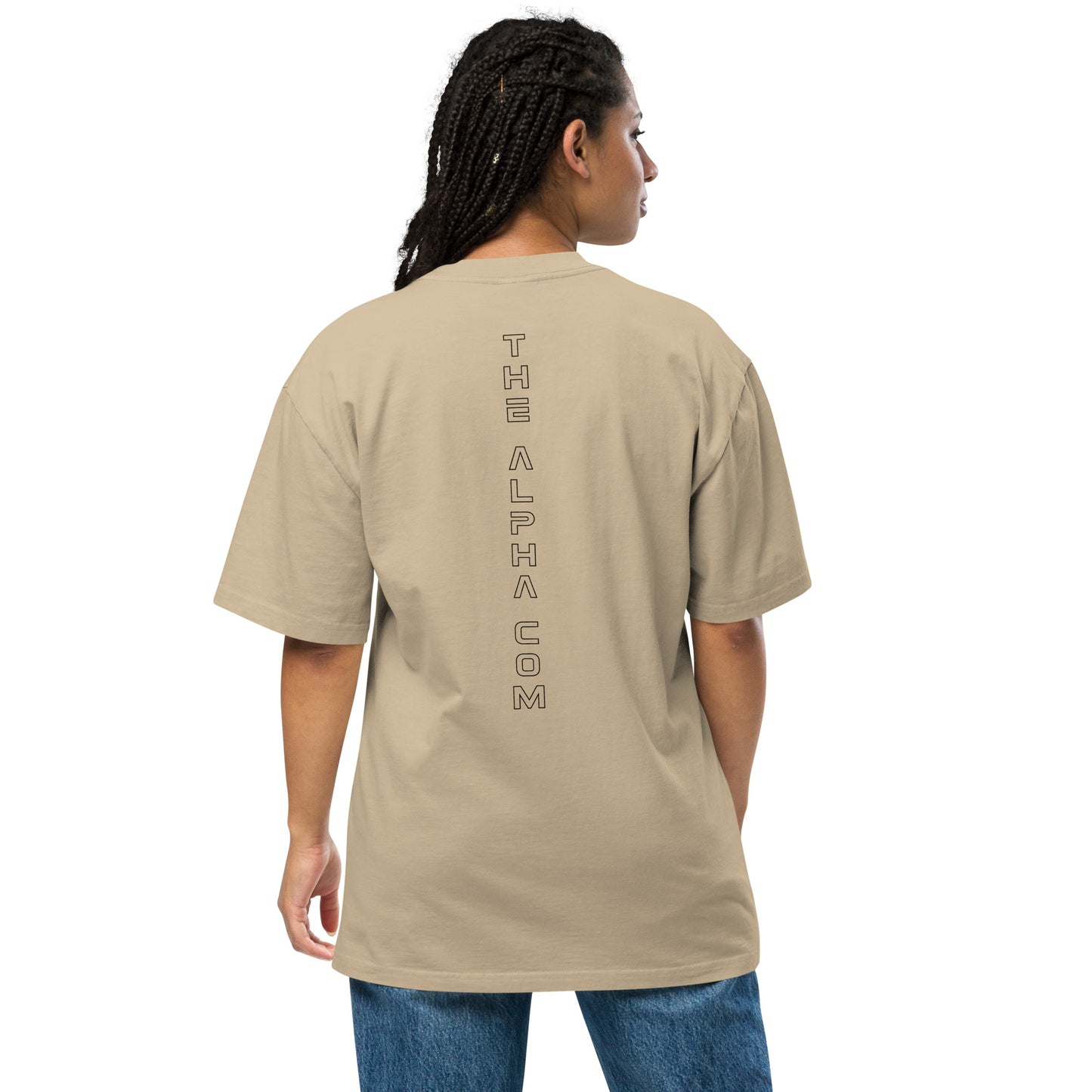 THE ALPHA COM ® BZT Oversized faded t-shirt - THE ALPHA