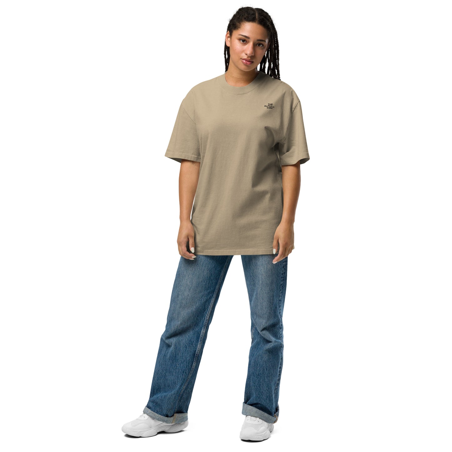 THE ALPHA COM ® BZT Oversized faded t-shirt - THE ALPHA