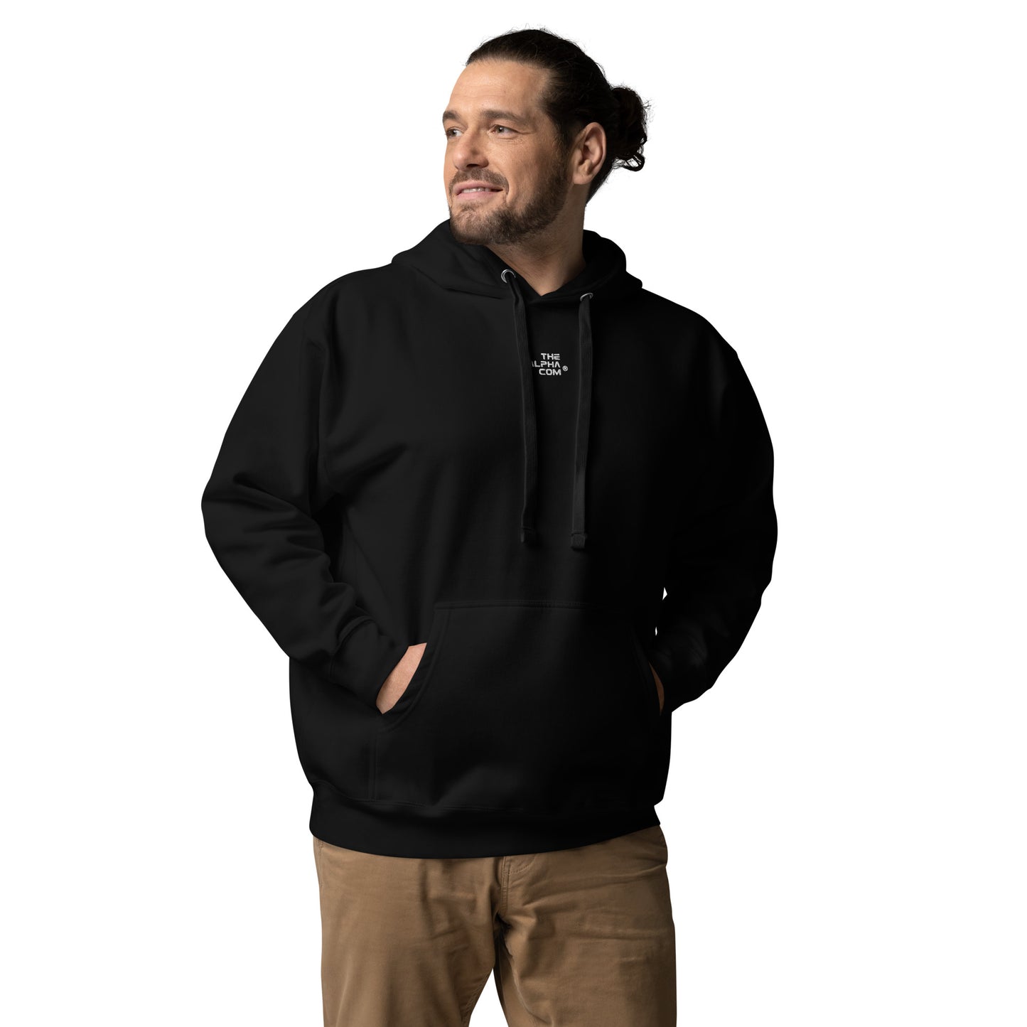 THE ALPHA COM ® GRW embroidered Unisex Hoodie - THE ALPHA