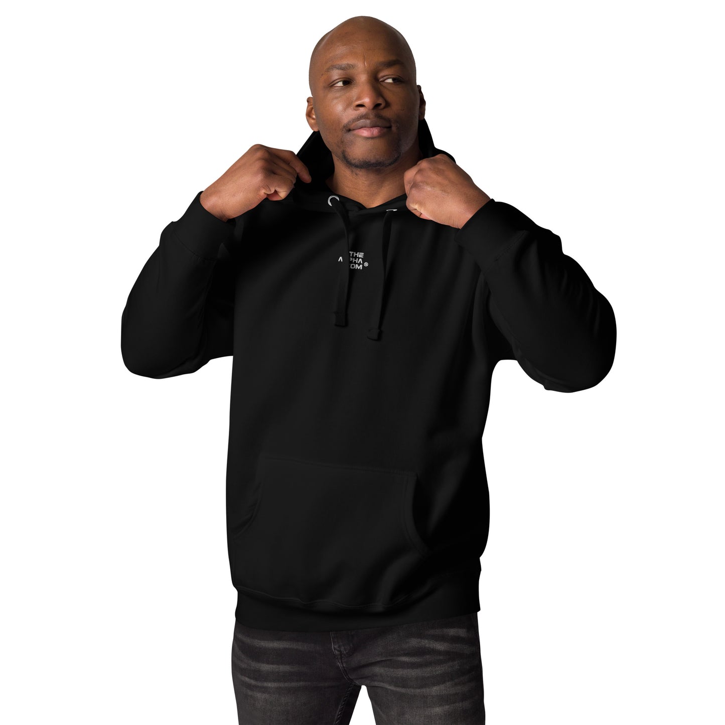 THE ALPHA COM ® GRW embroidered Unisex Hoodie - THE ALPHA