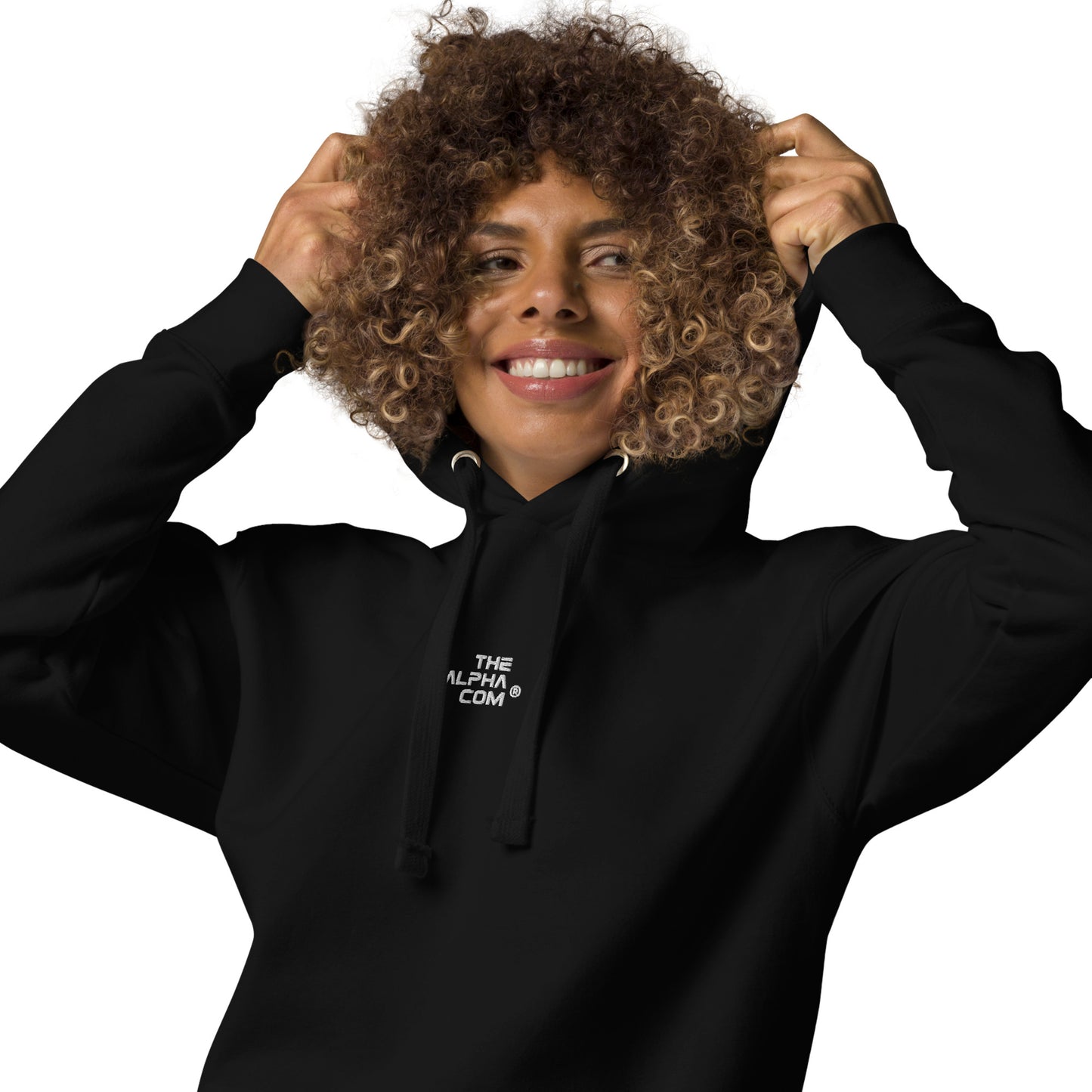 THE ALPHA COM ® GRW embroidered Unisex Hoodie - THE ALPHA