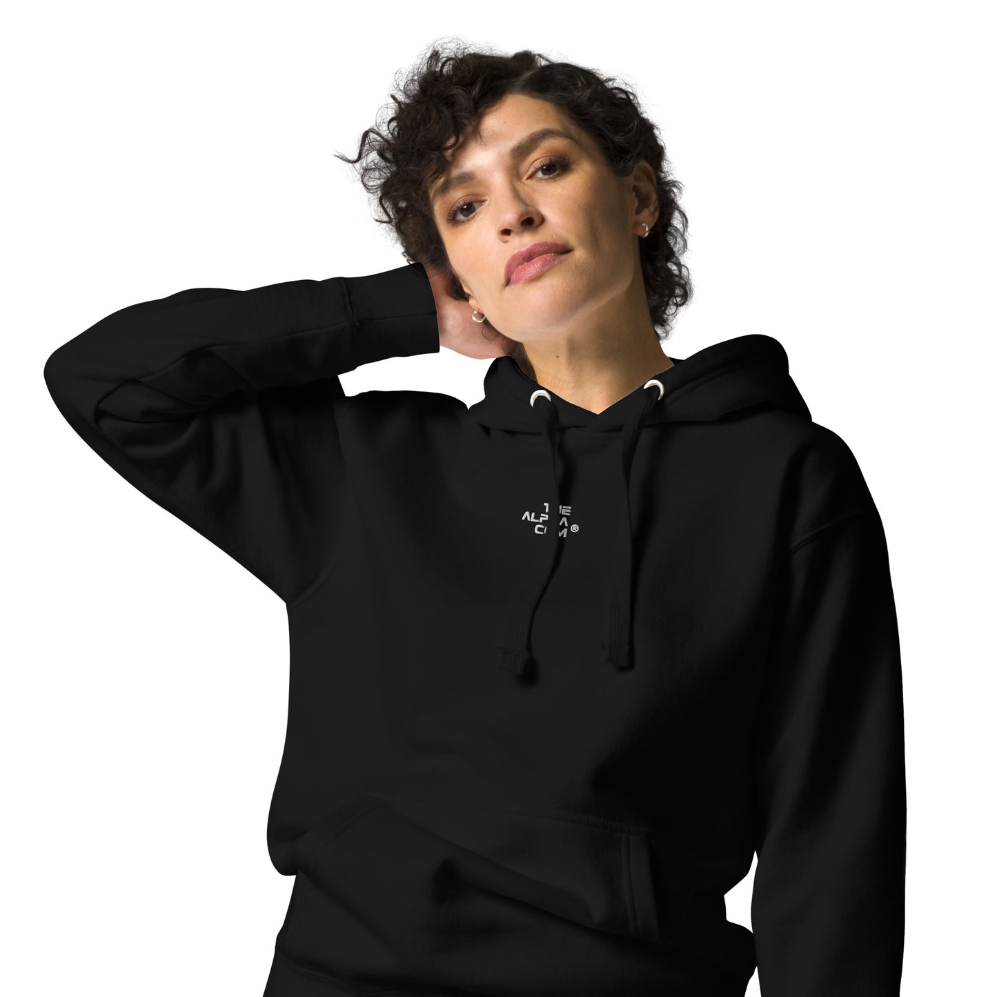 THE ALPHA COM ® GRW embroidered Unisex Hoodie - THE ALPHA