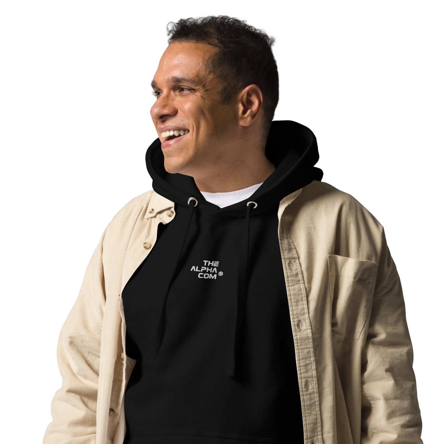 THE ALPHA COM ® GRW embroidered Unisex Hoodie - THE ALPHA