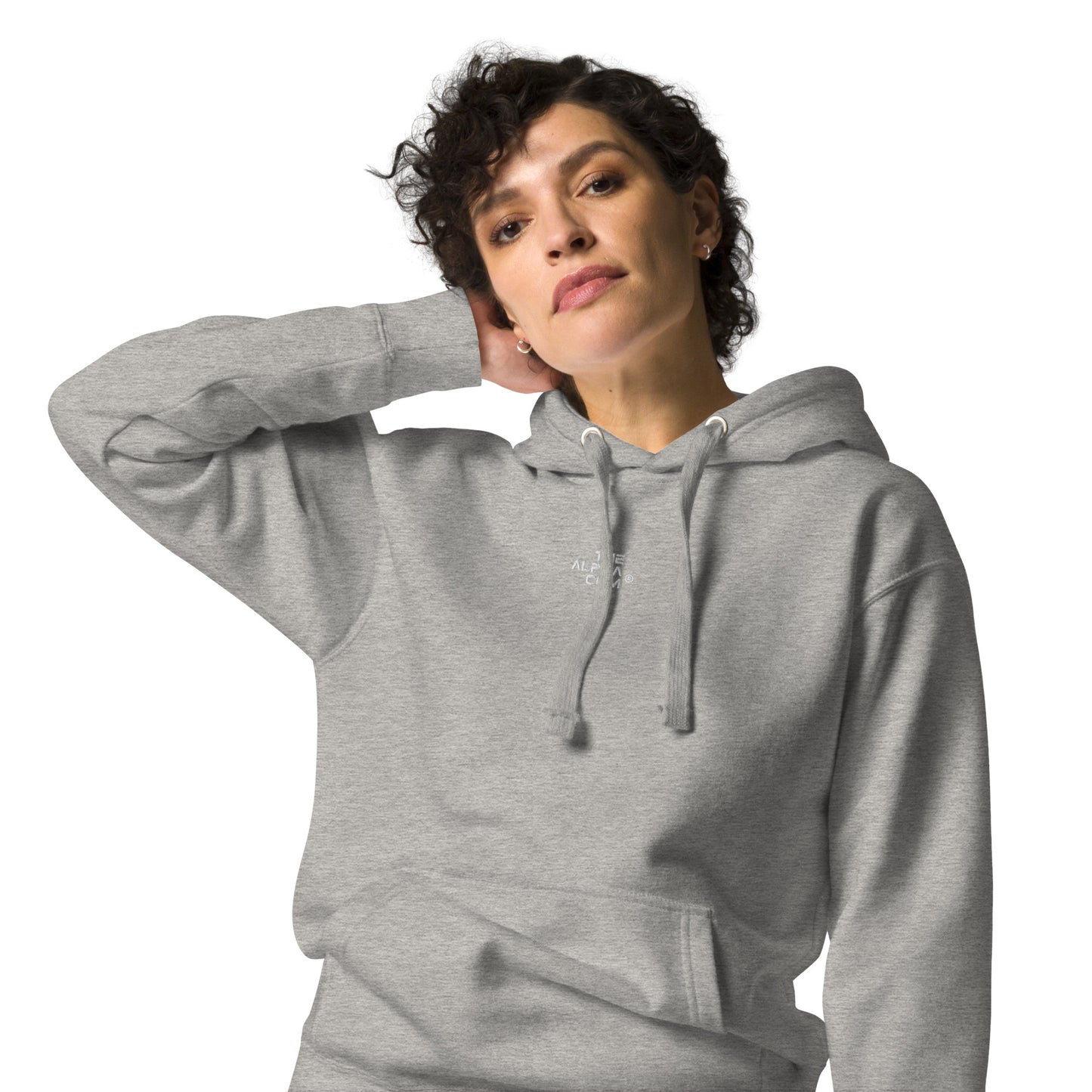 THE ALPHA COM ® GRW embroidered Unisex Hoodie - THE ALPHA