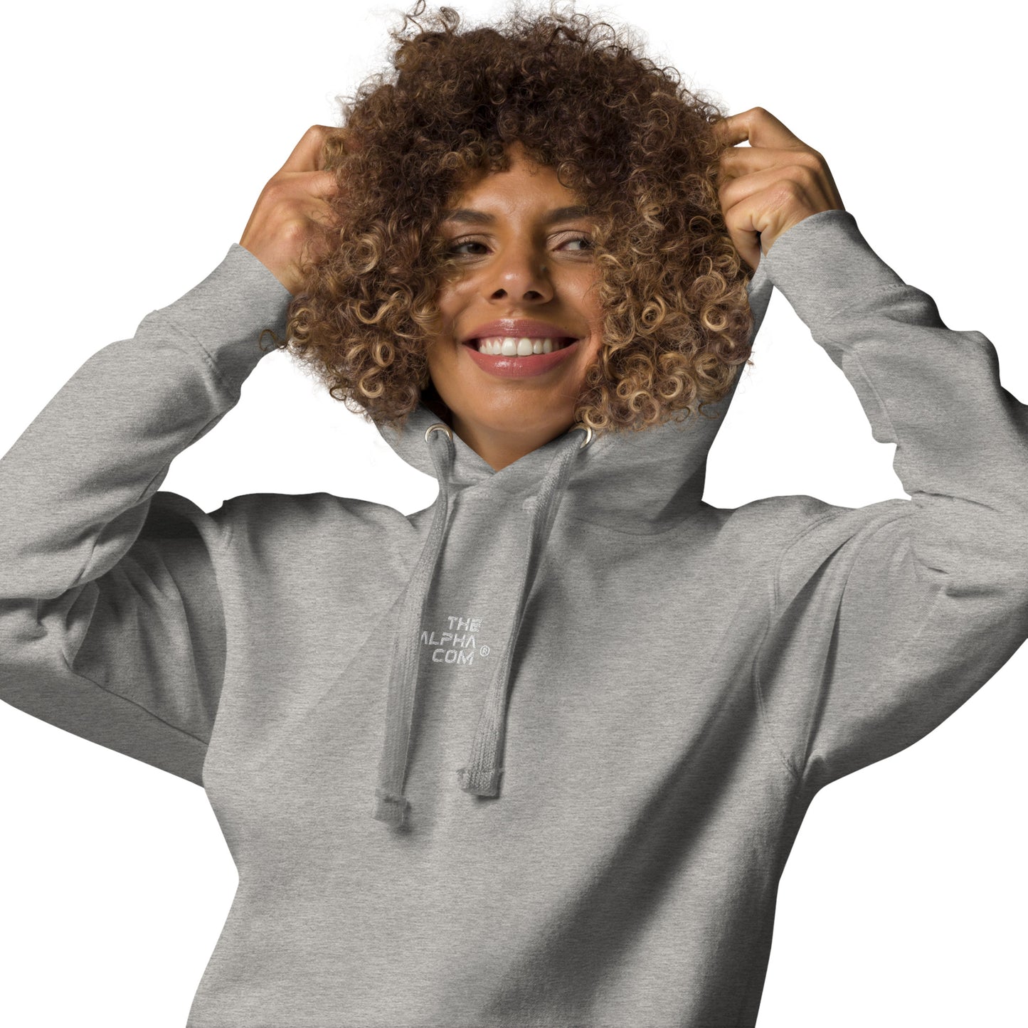 THE ALPHA COM ® GRW embroidered Unisex Hoodie - THE ALPHA