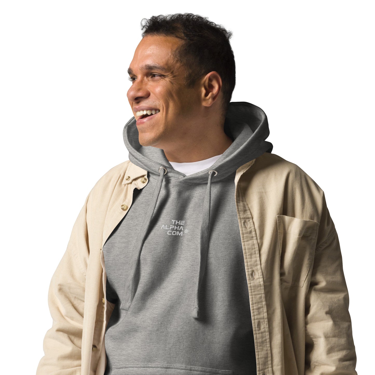 THE ALPHA COM ® GRW embroidered Unisex Hoodie - THE ALPHA