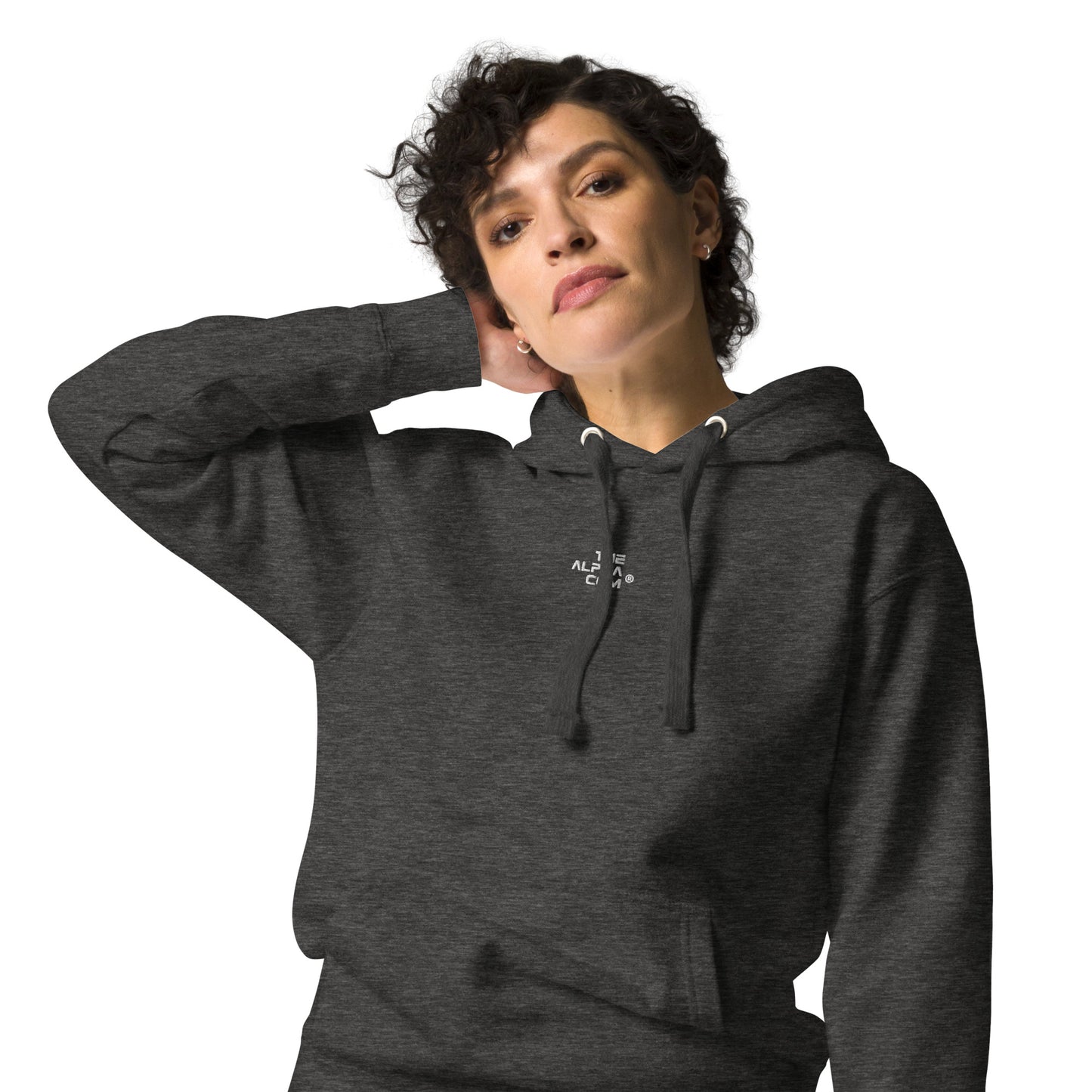 THE ALPHA COM ® GRW embroidered Unisex Hoodie - THE ALPHA