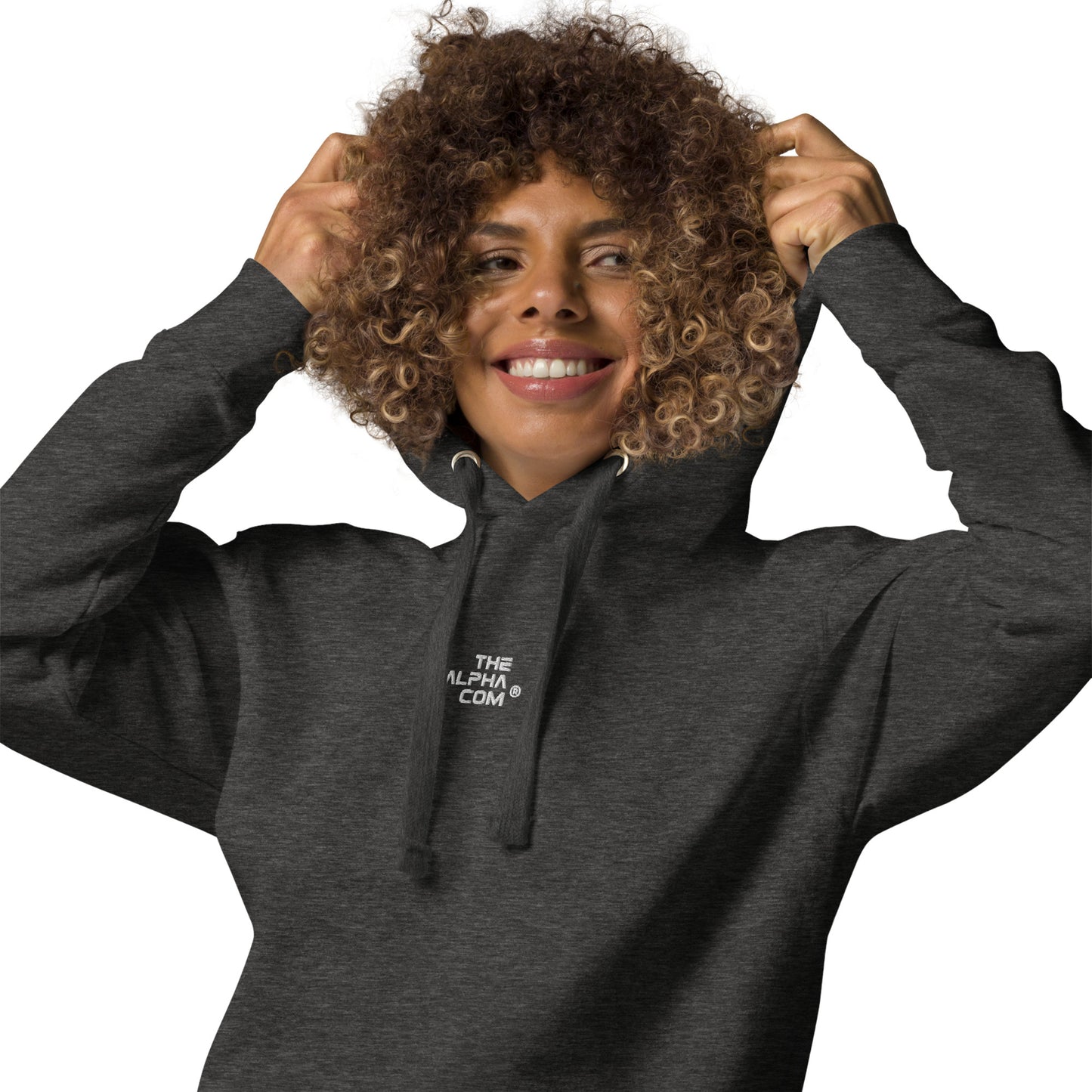 THE ALPHA COM ® GRW embroidered Unisex Hoodie - THE ALPHA