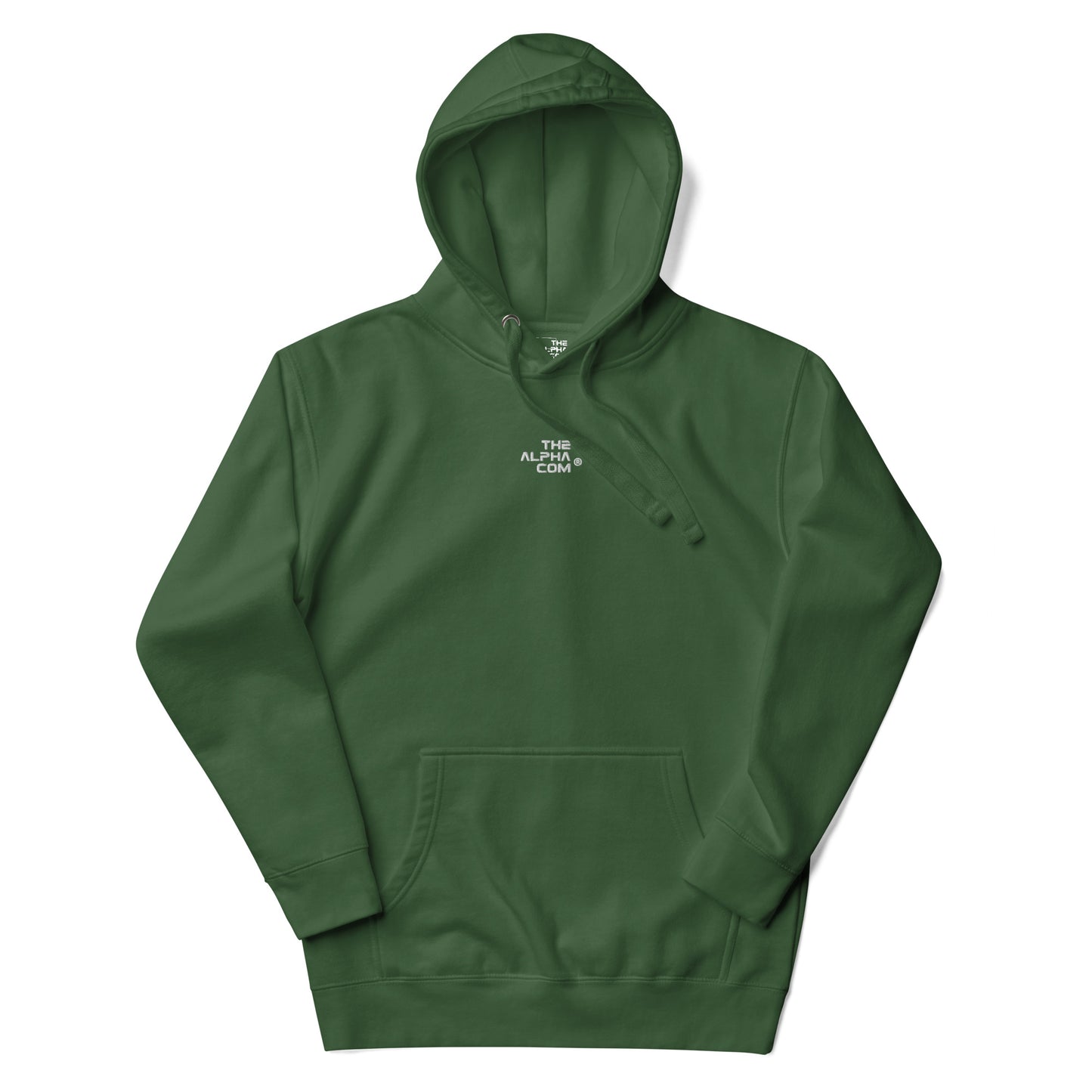 THE ALPHA COM ® GRW embroidered Unisex Hoodie - THE ALPHA