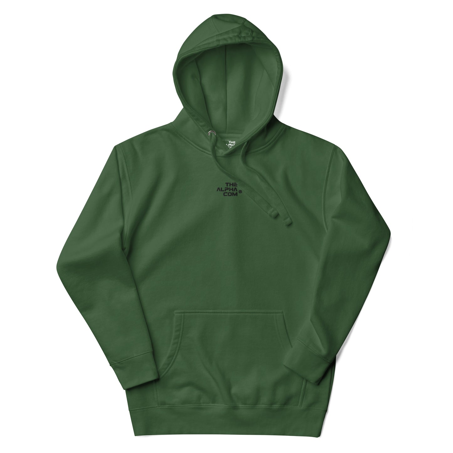 THE ALPHA COM ® GRQ embroidered  Unisex Hoodie - THE ALPHA