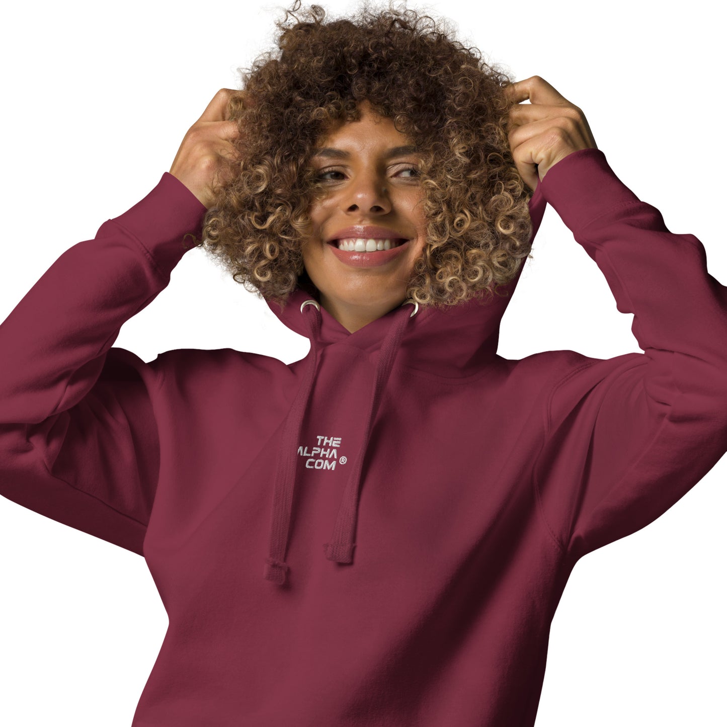 THE ALPHA COM ® GRW embroidered Unisex Hoodie - THE ALPHA