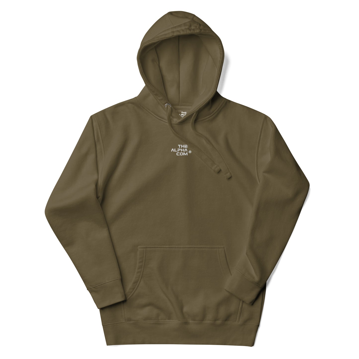 THE ALPHA COM ® GRW embroidered Unisex Hoodie - THE ALPHA