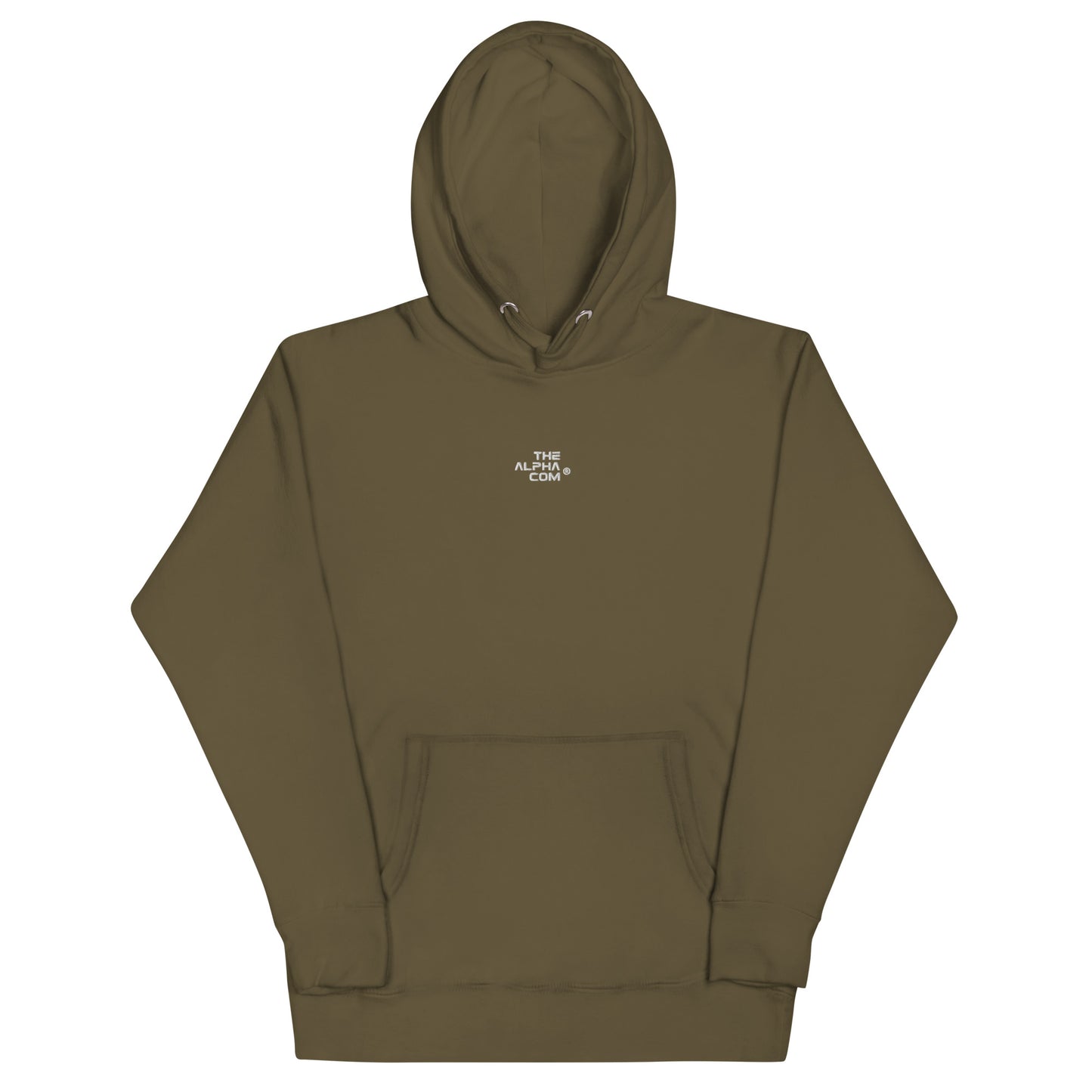 THE ALPHA COM ® GRW embroidered Unisex Hoodie - THE ALPHA