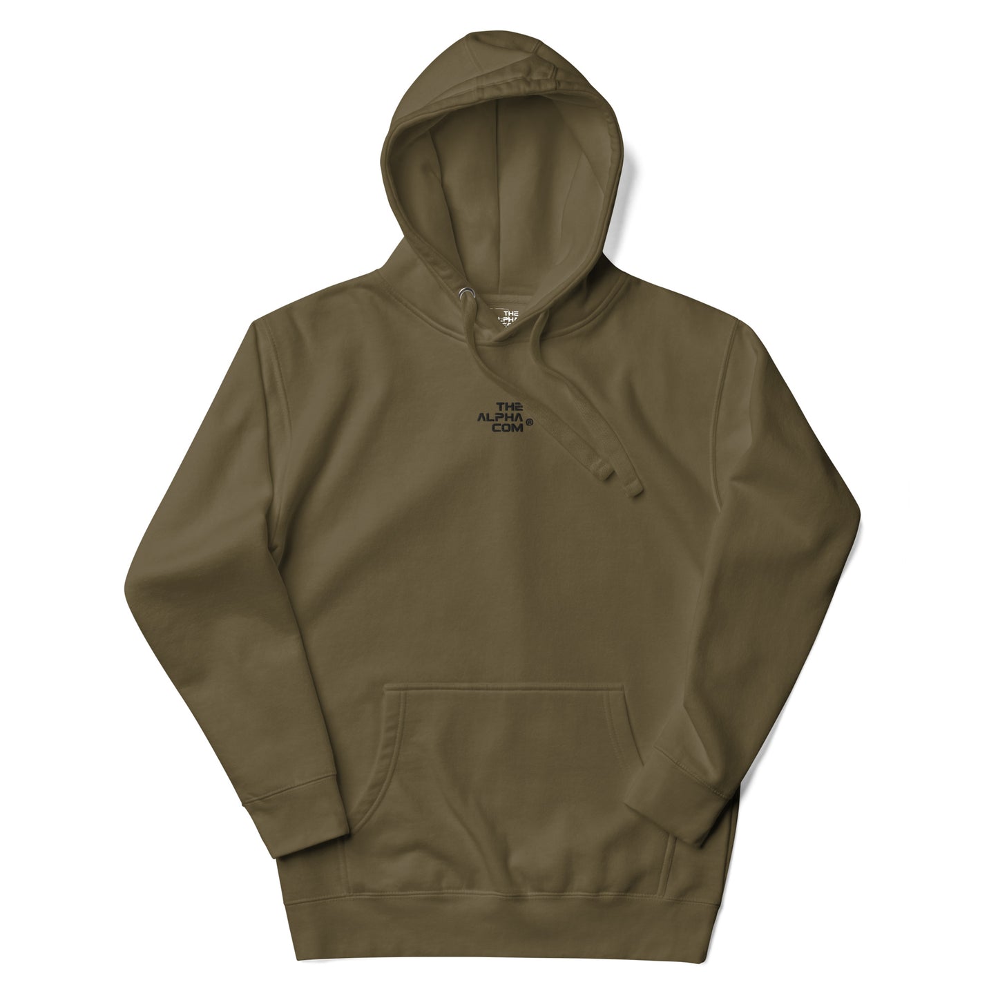 THE ALPHA COM ® GRQ embroidered  Unisex Hoodie - THE ALPHA