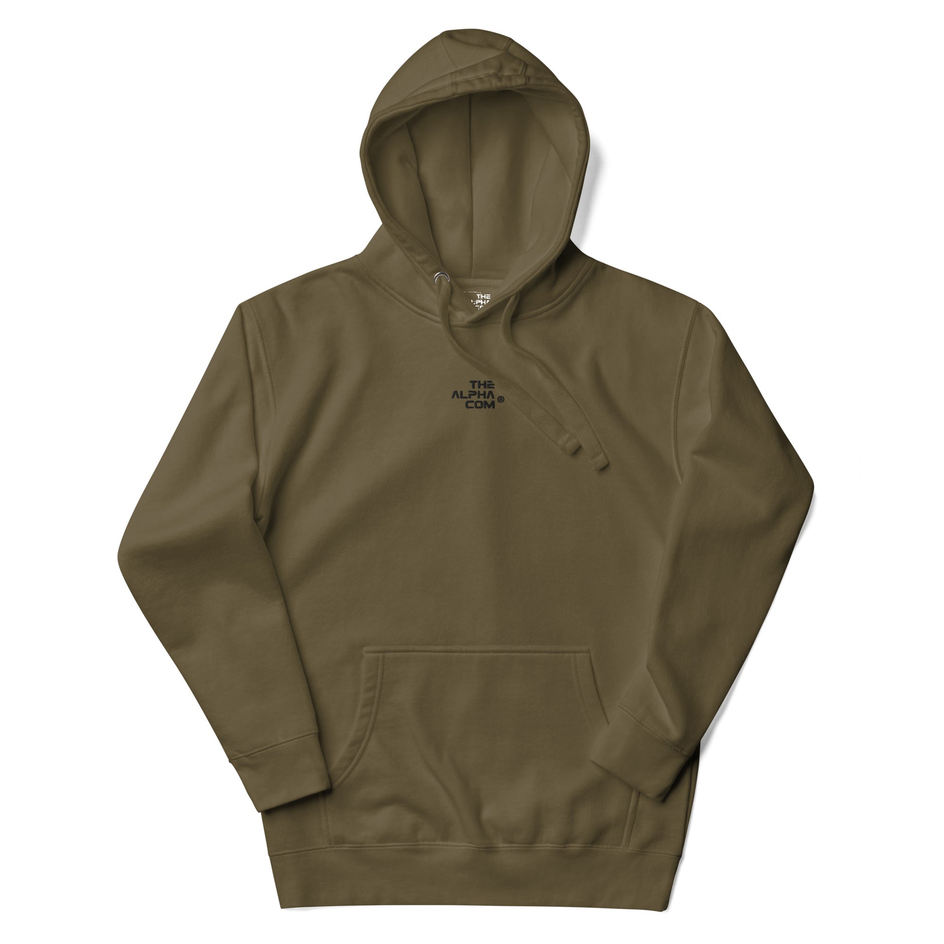 THE ALPHA COM ® GRQ embroidered  Unisex Hoodie - THE ALPHA