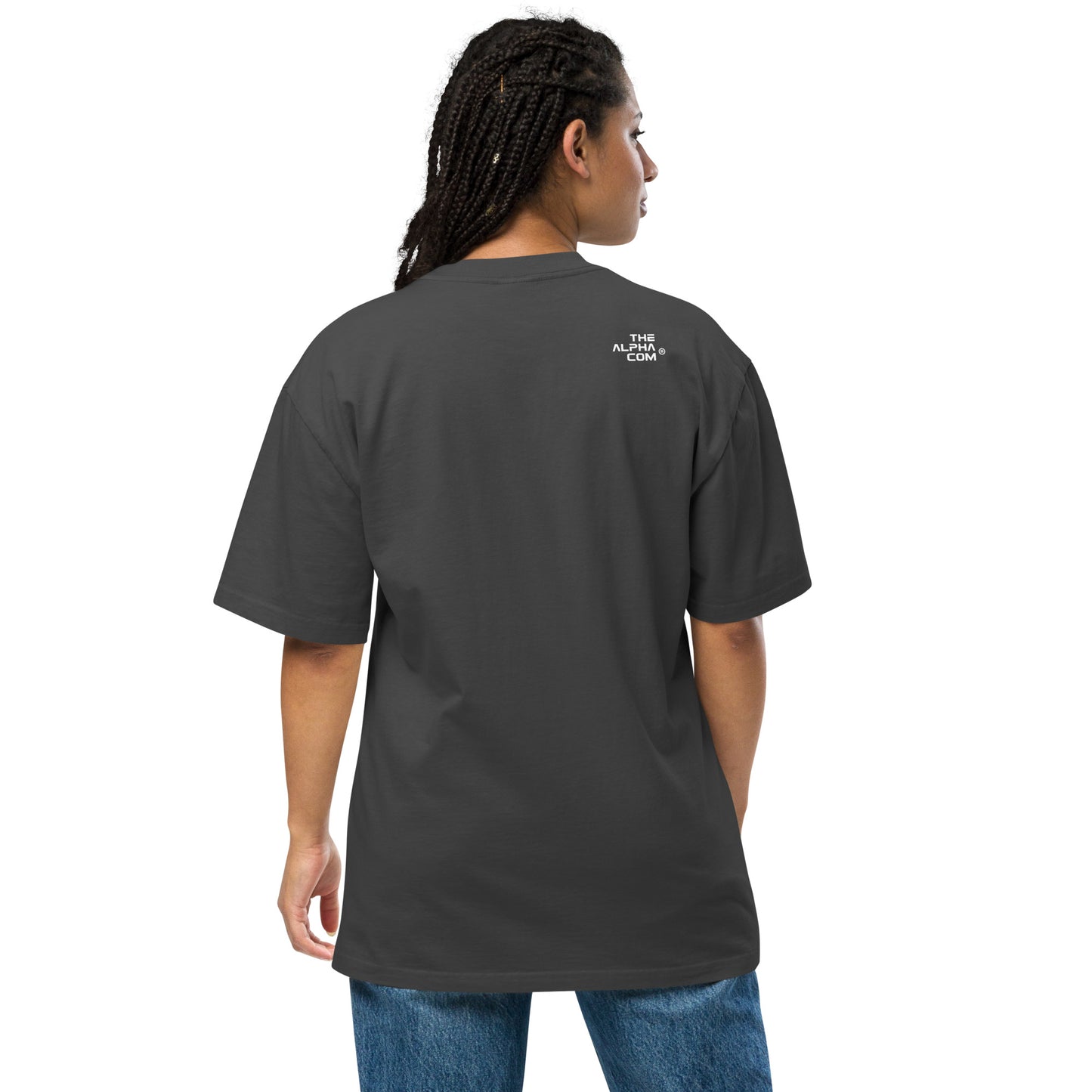 THE ALPHA COM ® ADN Oversized faded t-shirt - THE ALPHA