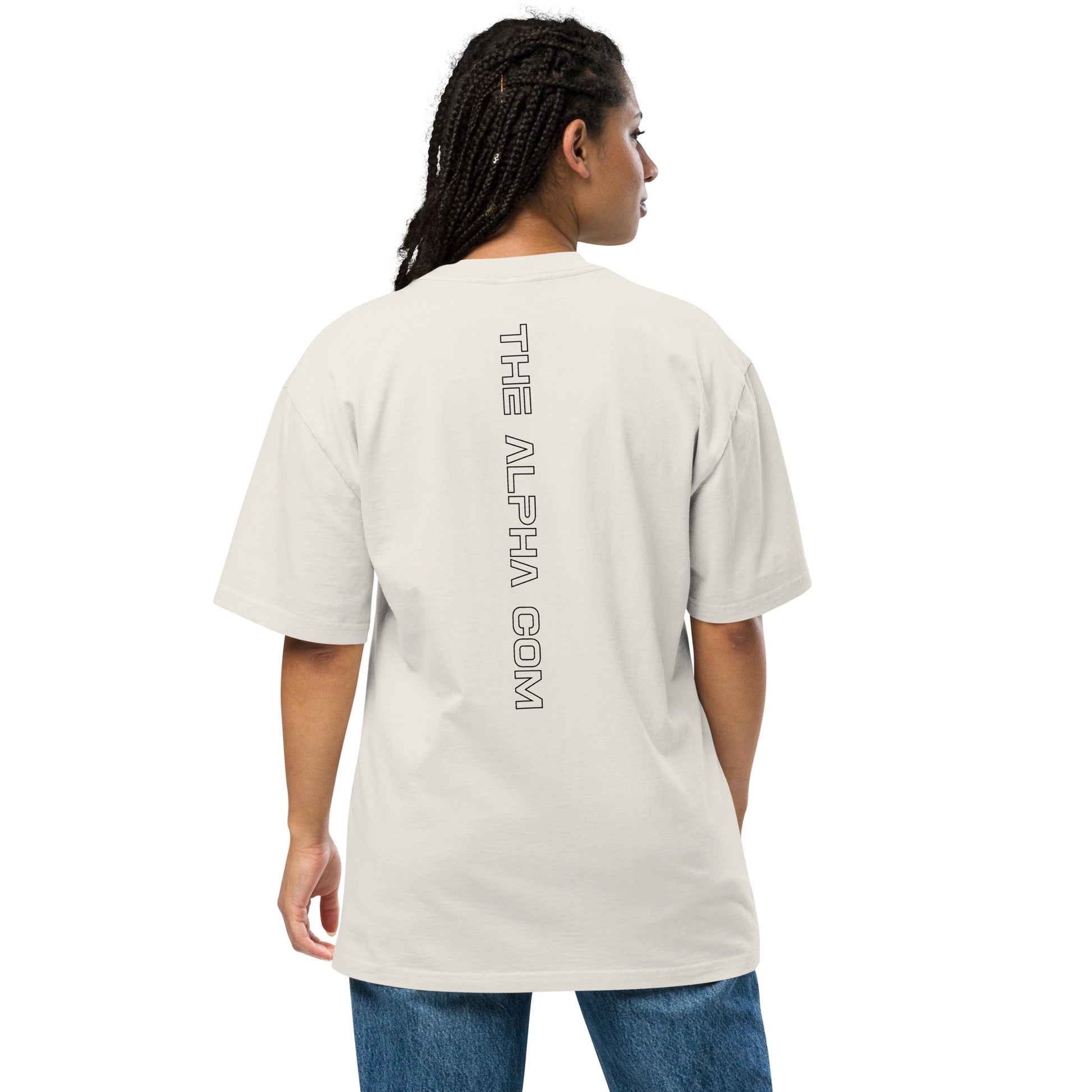 THE ALPHA COM ® TYM Oversized faded t-shirt - THE ALPHA
