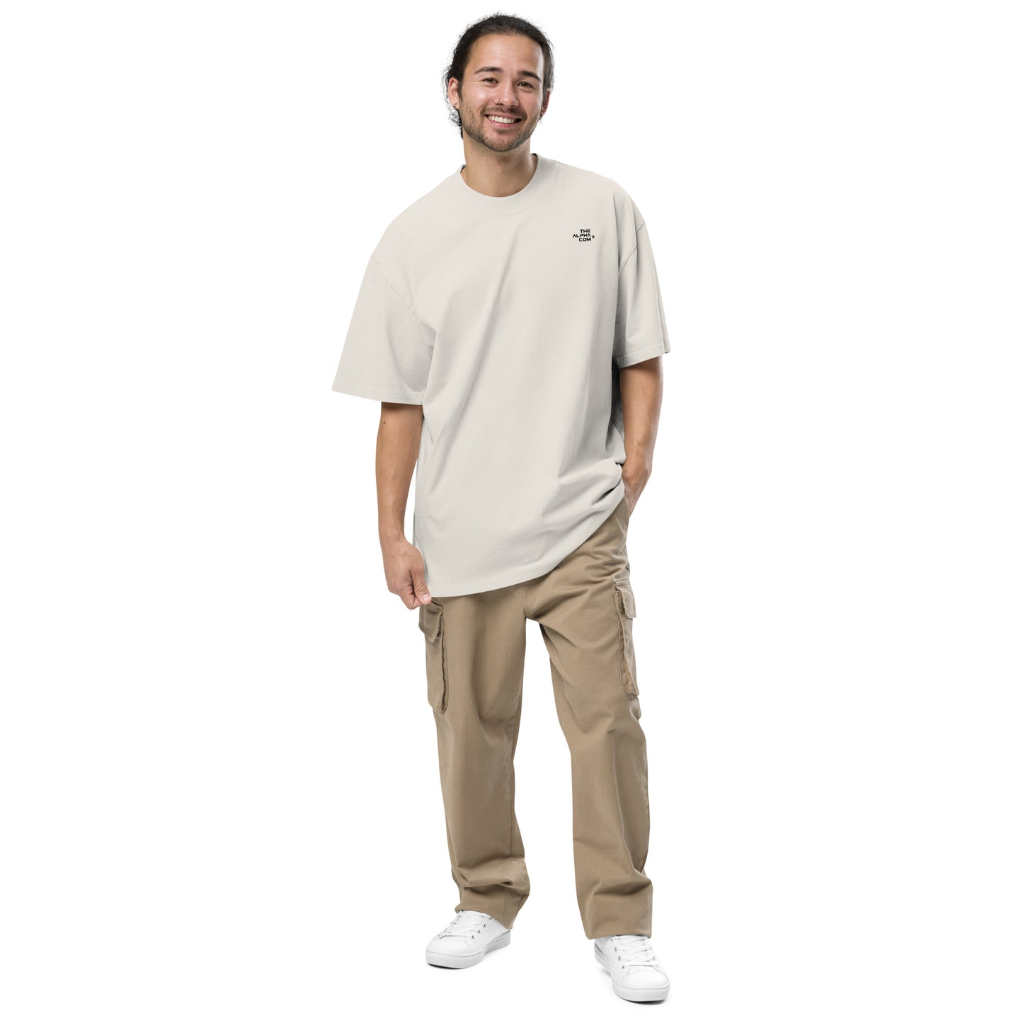 THE ALPHA COM ® TYM Oversized faded t-shirt - THE ALPHA
