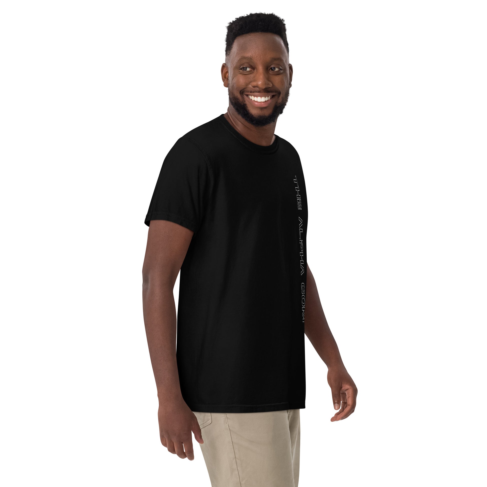 THE ALPHA COM ® BLC Unisex garment-dyed heavyweight t-shirt - THE ALPHA