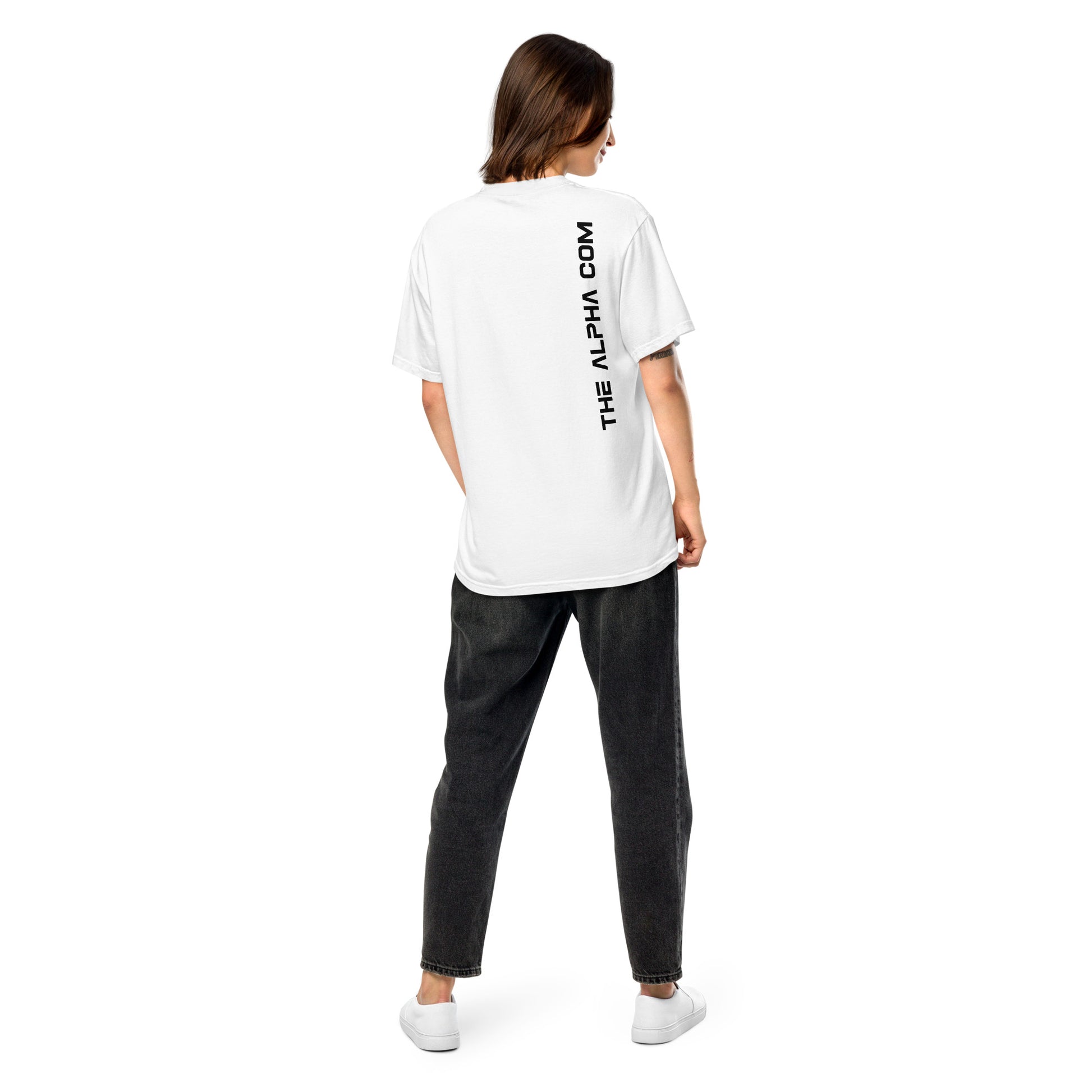 THE ALPHA COM ® LAC Unisex garment-dyed heavyweight t-shirt - THE ALPHA