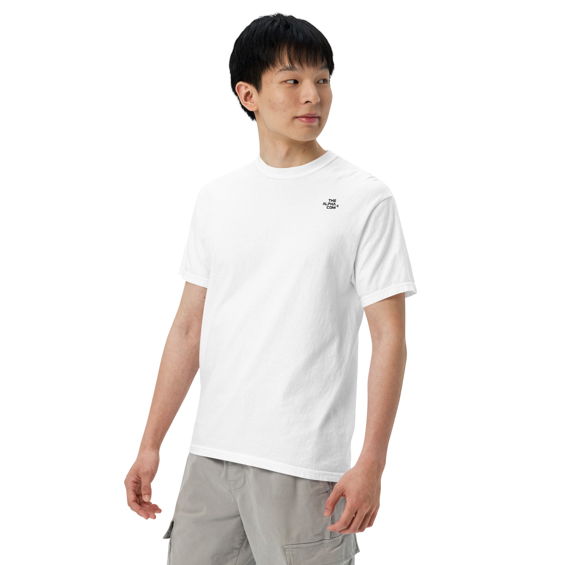 THE ALPHA COM ® FSX Unisex garment-dyed heavyweight t-shirt - THE ALPHA