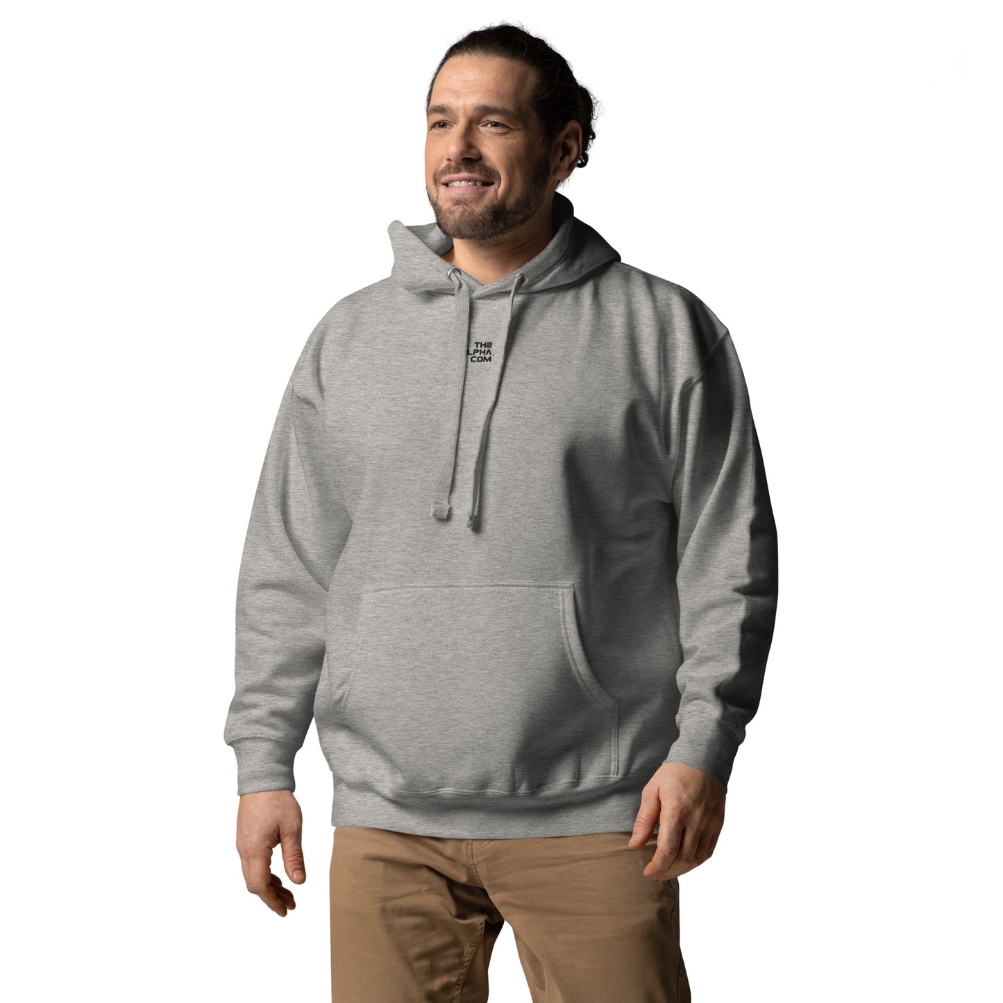 THE ALPHA COM ® GRQ embroidered  Unisex Hoodie - THE ALPHA